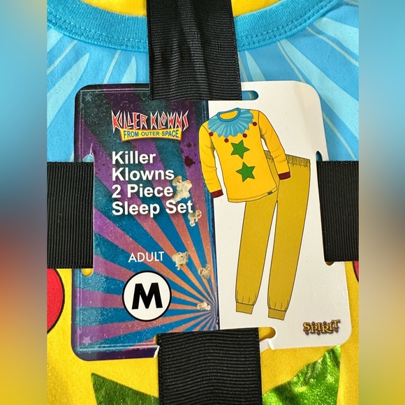 Spirit Halloween Killer Klowns🤡 pajamas - Picture 2 of 4